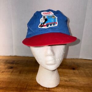 Vintage 1992 Thomas The Train Toddlers Ball Cap Red White Blue Some Stains